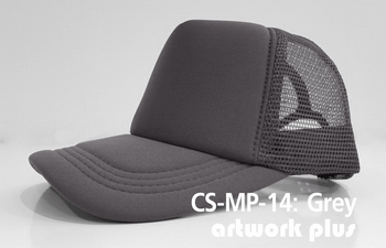 CAP SIMPLE- CS-MP-14, Grey, หมวกตาข่าย, หมวกแก๊ปตาข่าย, หมวกแก๊ปสำเร็จรูป, หมวกแก๊ปพร้อมส่ง, หมวกแก๊ปราคาถูก, หมวกตาข่ายสีเทาเข้ม